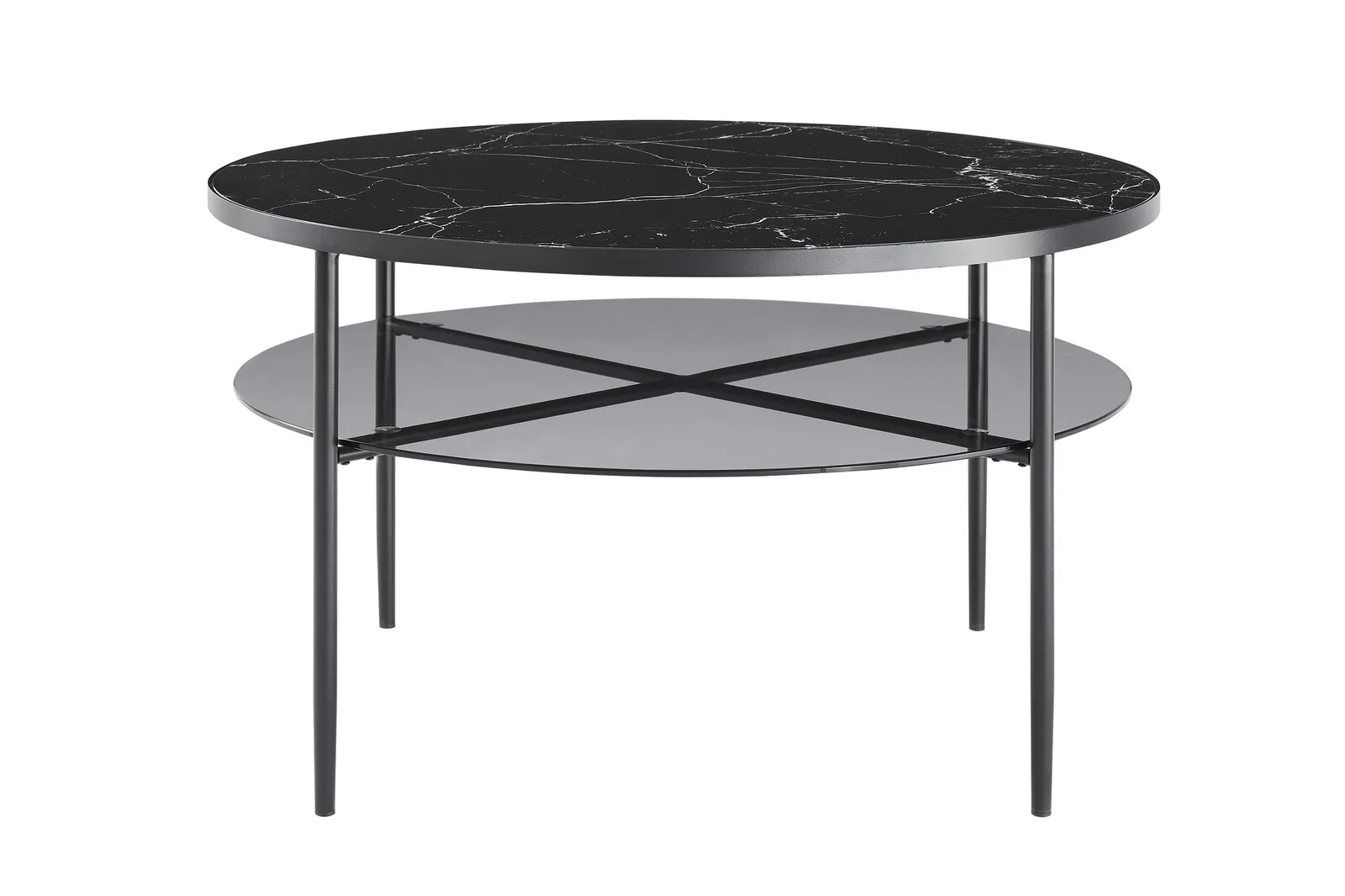 Žurnalinis staliukas SF905, 81x81x45 cm
