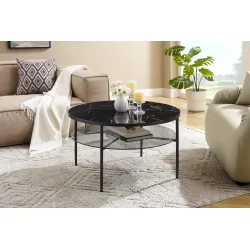 Žurnalinis staliukas SF905, 81x81x45 cm