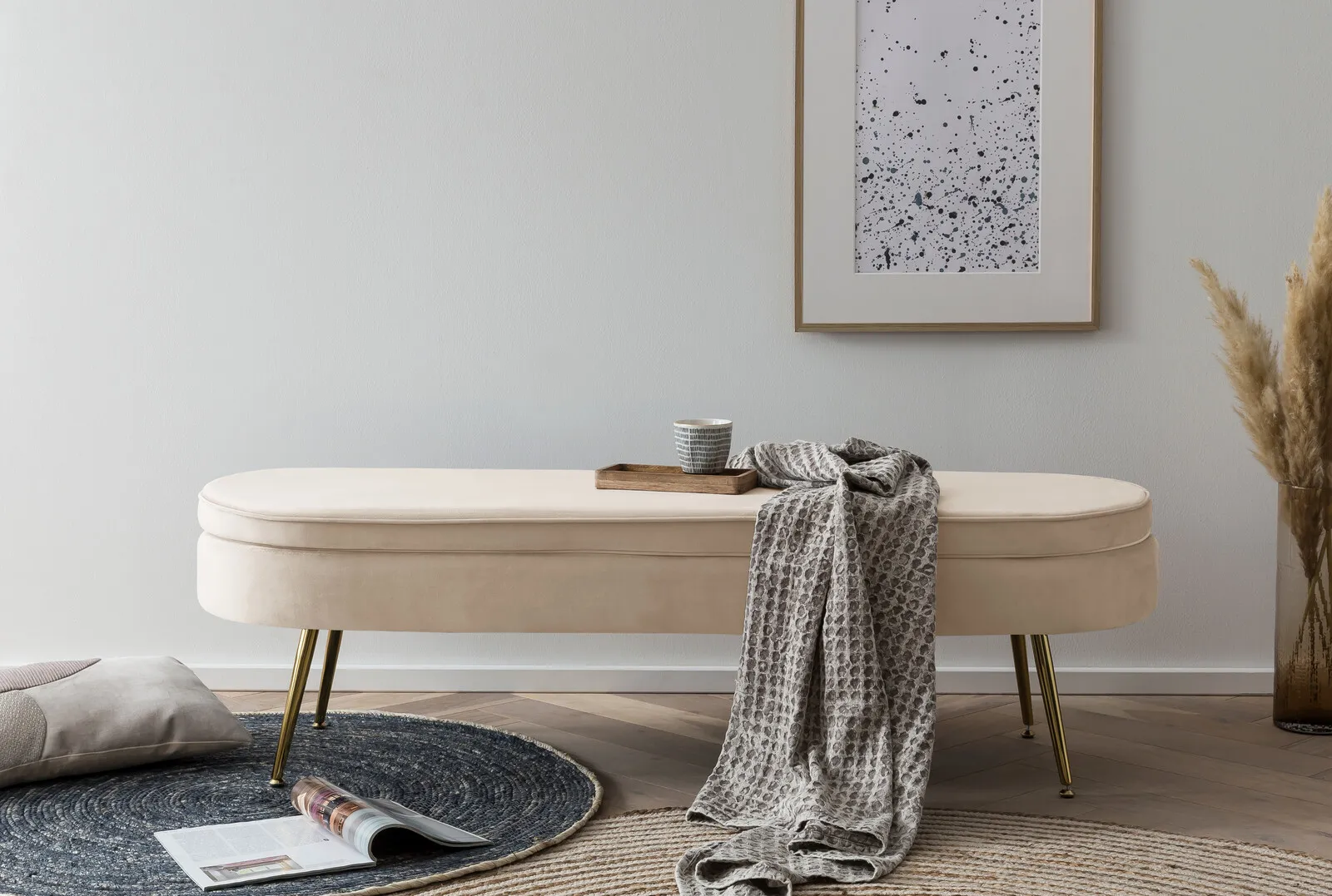 Pufas SF400, 142x45x41 cm