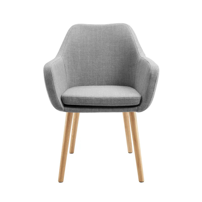 Kėdė SF674, šviesiai pilka, 62x60x84 cm