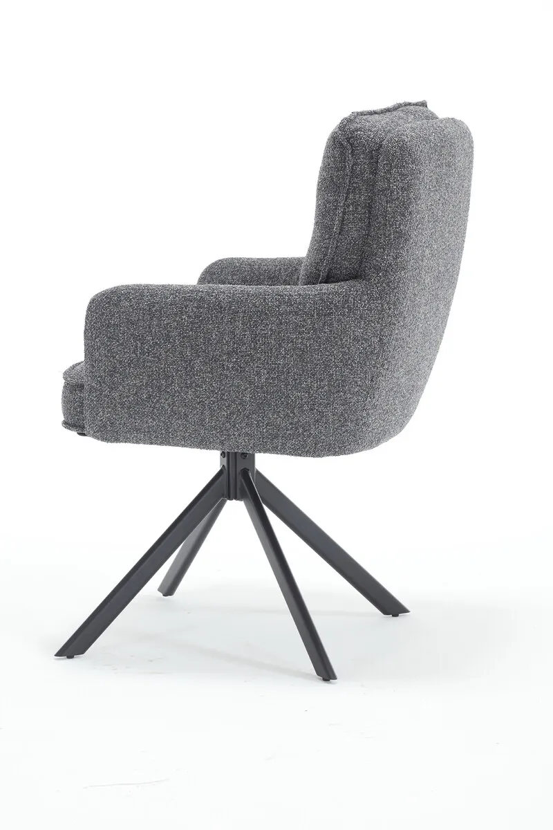 Kėdė SF728, antracito, 60x67x93 cm