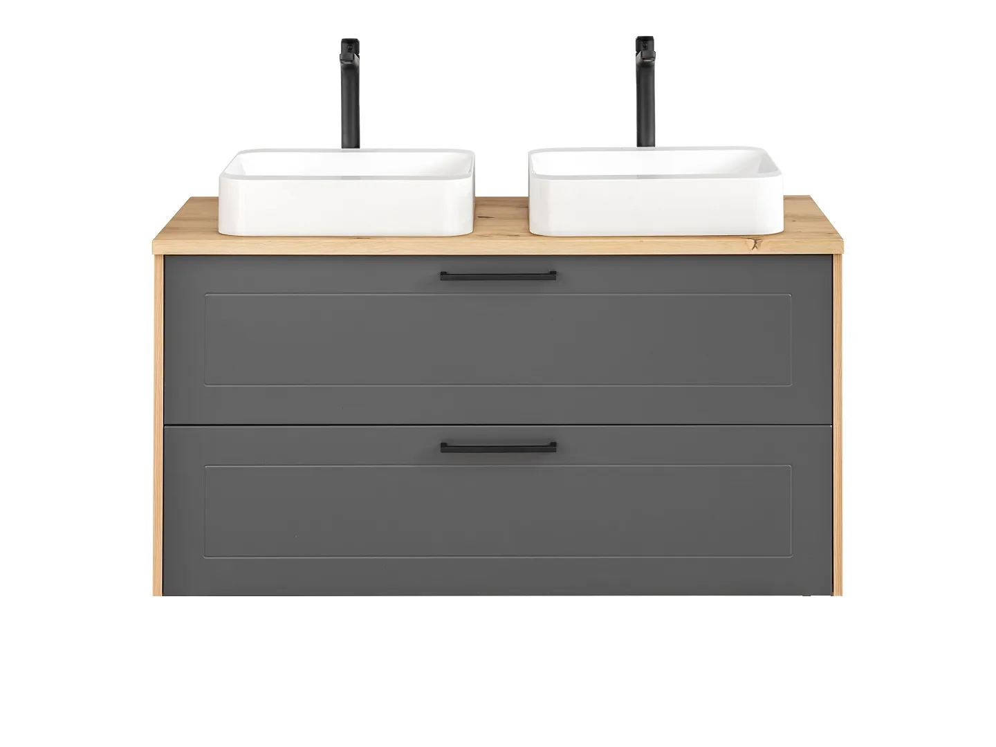 Vonios spintelė su praustuvais 854A MADEIRA