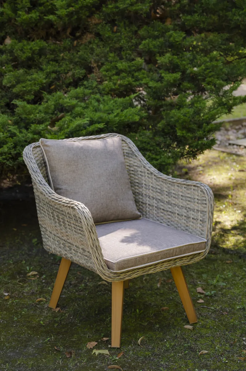 Lauko fotelis LARO, 70x70x70 cm