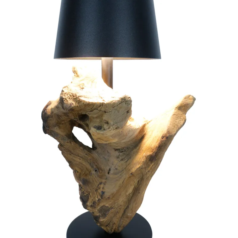 Stalinis bevielis įkraunamas LED šviestuvas SF285, 11x13x29 cm