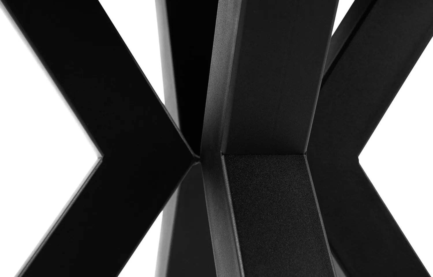 Apvalus pailginamas valgomojo stalas ROSTI, betono, 100-220x100x75 cm