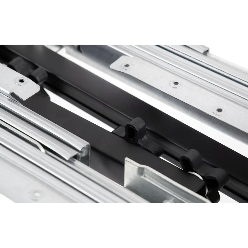 Apvalus pailginamas valgomojo stalas ROSTI, betono, 100-260x100x75 cm