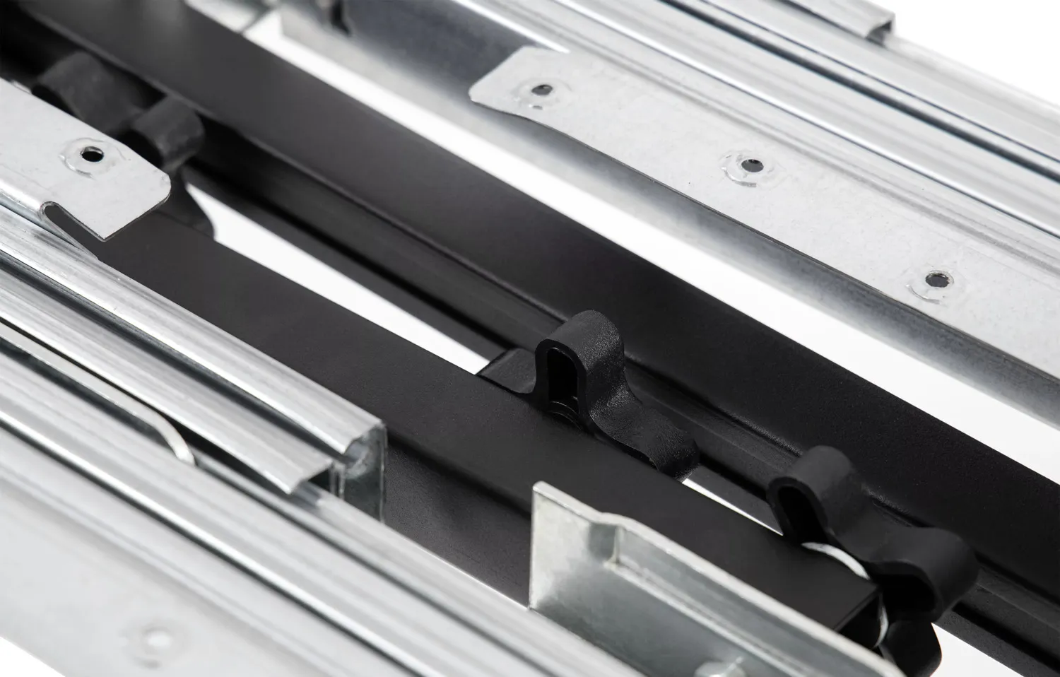 Apvalus pailginamas valgomojo stalas ROSTI, betono, 100-260x100x75 cm