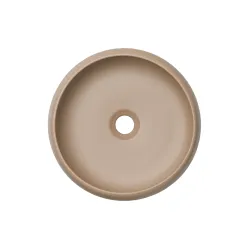 Pastatomas praustuvas VIKI, kapučino, 36x36x12 cm