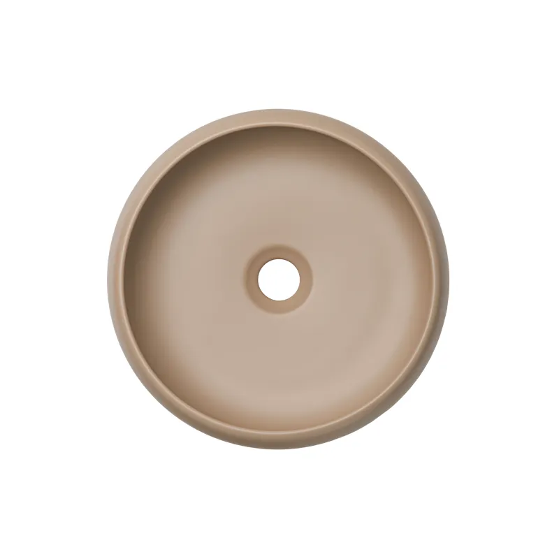 Pastatomas praustuvas VIKI, kapučino, 36x36x12 cm