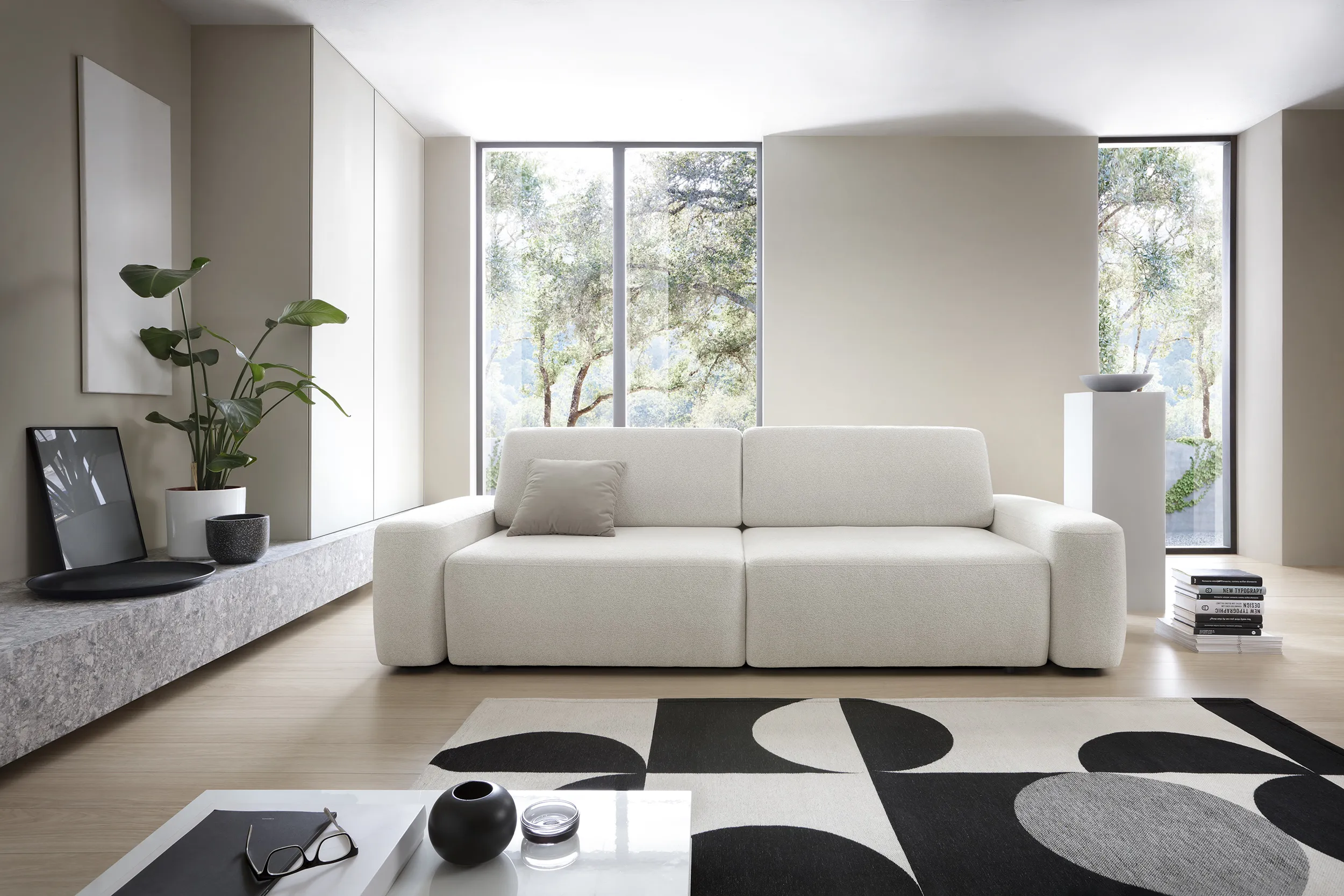 Sofa BOULO, 257x105x82 cm