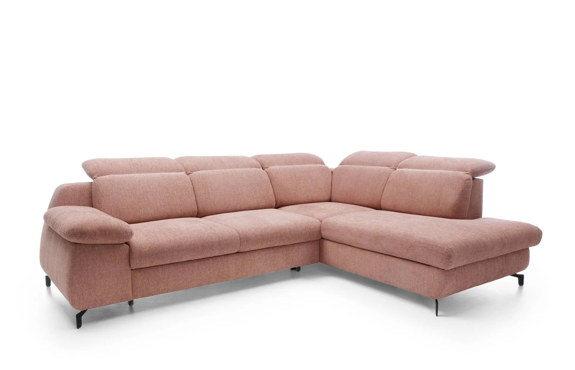Minkštas kampas COBRO, kairinis/dešininis, 288x223x106 cm
