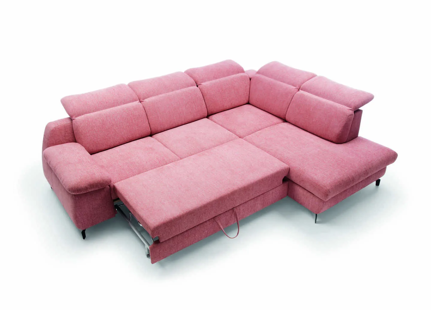 Minkštas kampas COBRO, kairinis/dešininis, 288x223x106 cm