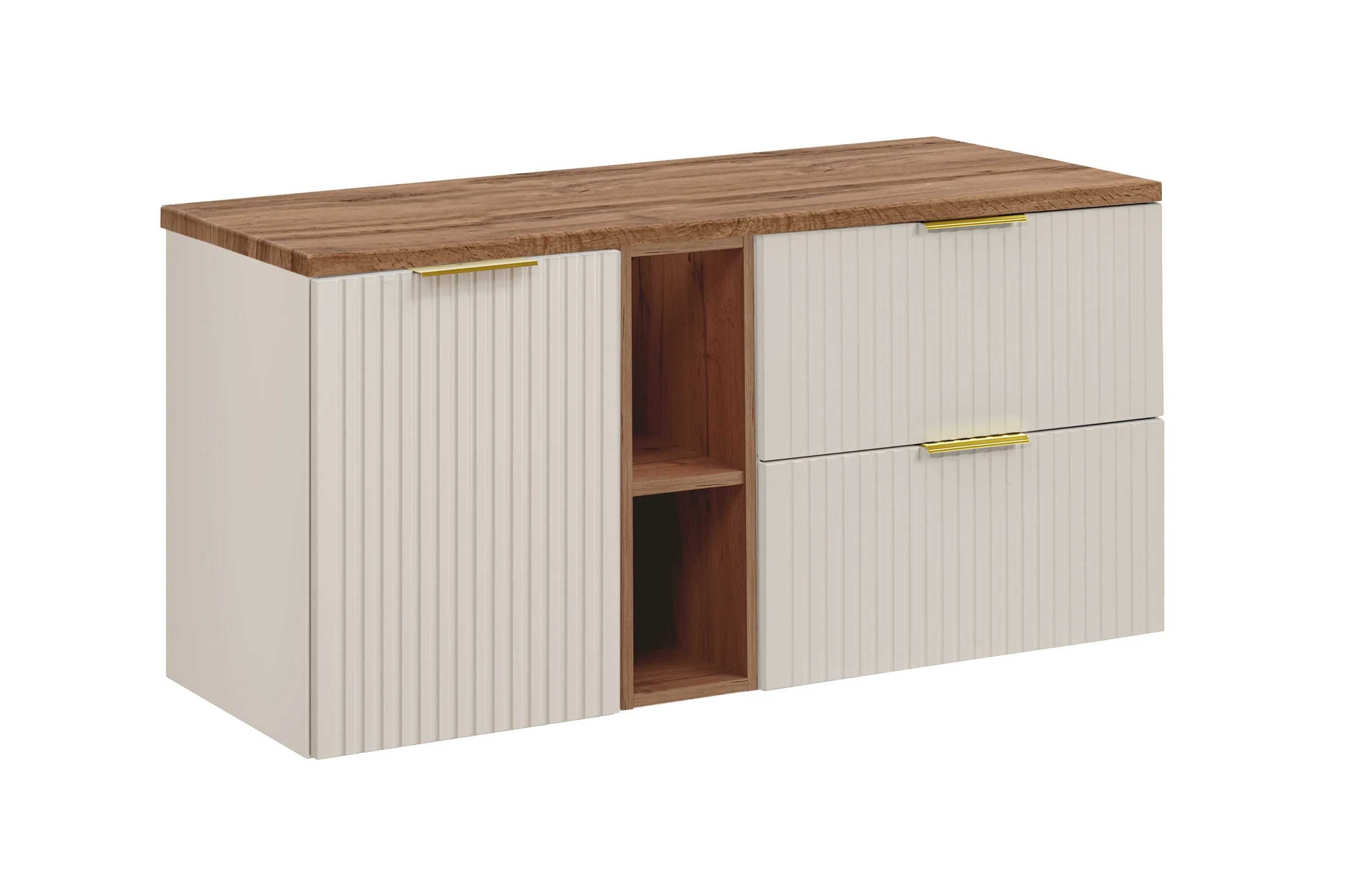 Pakabinama vonios spintelė su stalviršiumi 822 ADELO CASHMERE