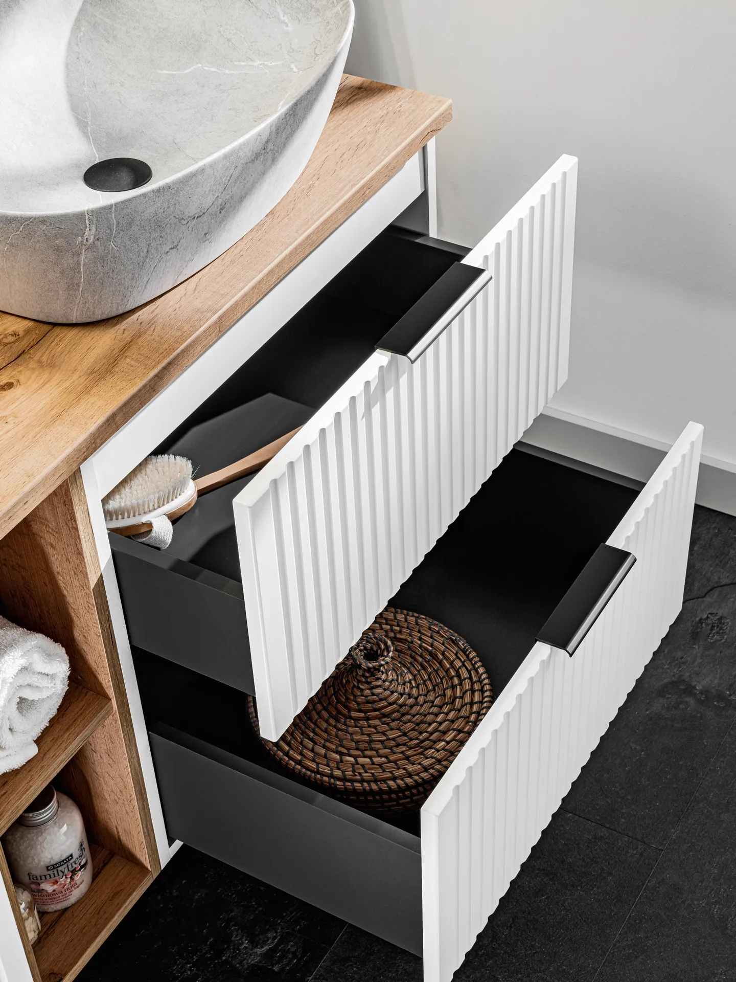 Vonios komplektas ADELO WHITE 80A