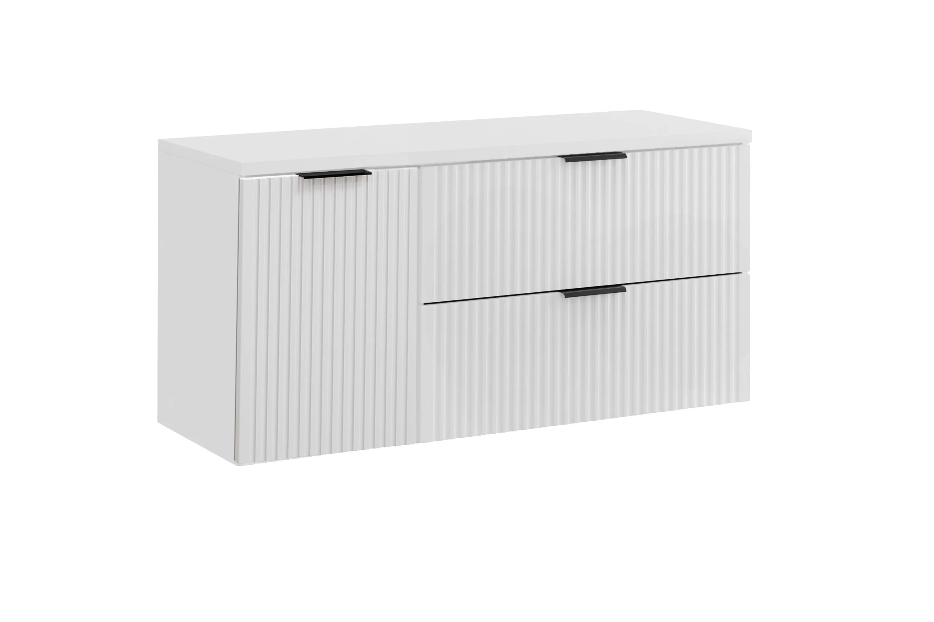 Pakabinama vonios spintelė su stalviršiumi 821 ADELO WHITE