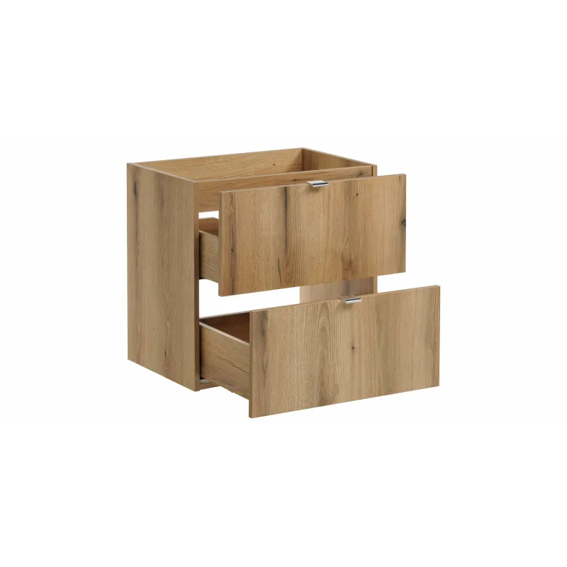 Pakabinama vonios spintelė su stalviršiumi 828F NOVA OAK