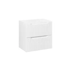 Pakabinama vonios spintelė su praustuvais 824 NOVA WHITE