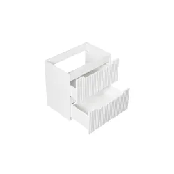 Pakabinama vonios spintelė su praustuvais 824 NOVA WHITE