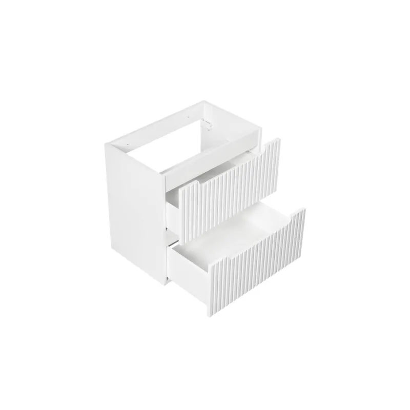 Pakabinama vonios spintelė su praustuvais 824 NOVA WHITE