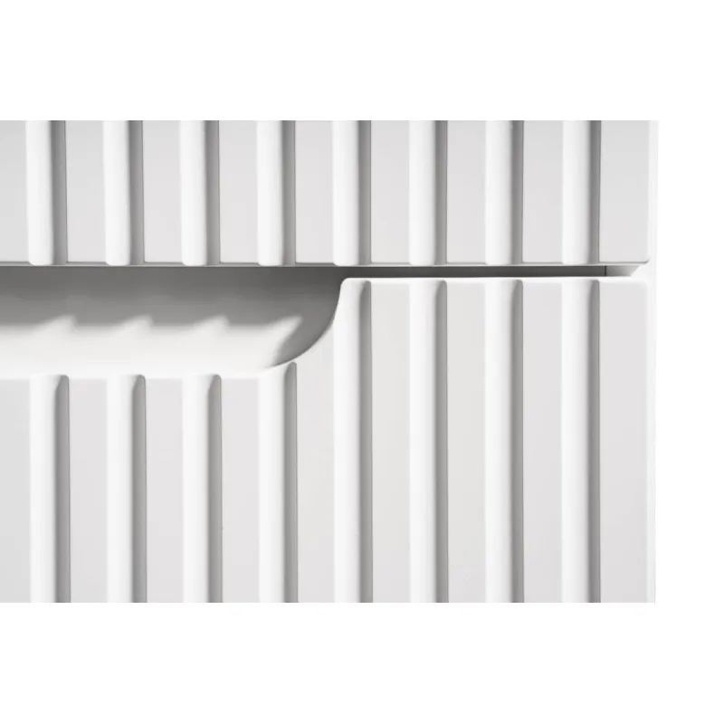 Pakabinama vonios spintelė su praustuvais 824 NOVA WHITE