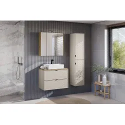 Pakabinama vonios spintelė su praustuvu 821 BELI CASHMERE