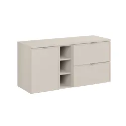 Pakabinama vonios spintelė su stalviršiumi 812B BELI CASHMERE