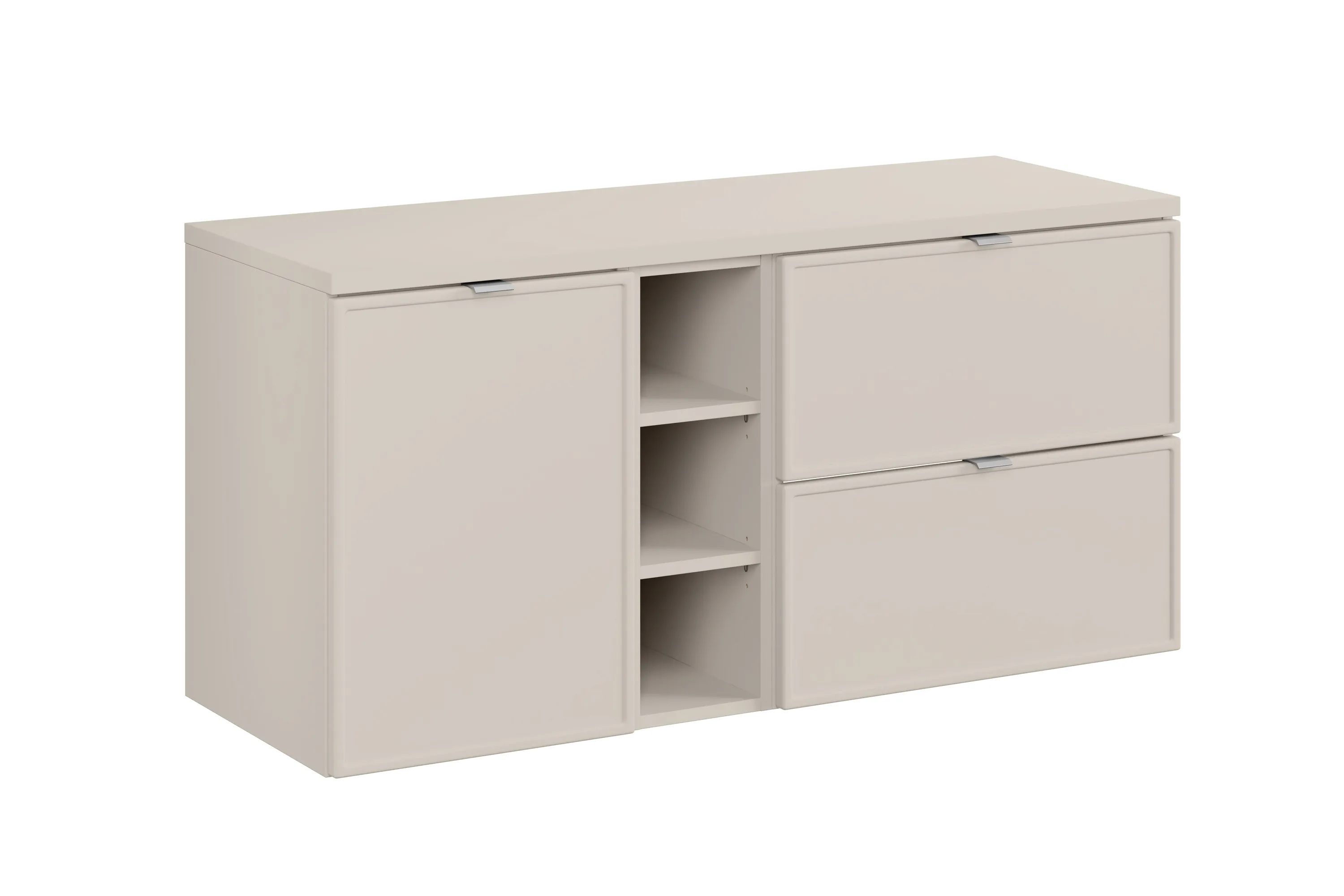 Pakabinama vonios spintelė su stalviršiumi 812B BELI CASHMERE