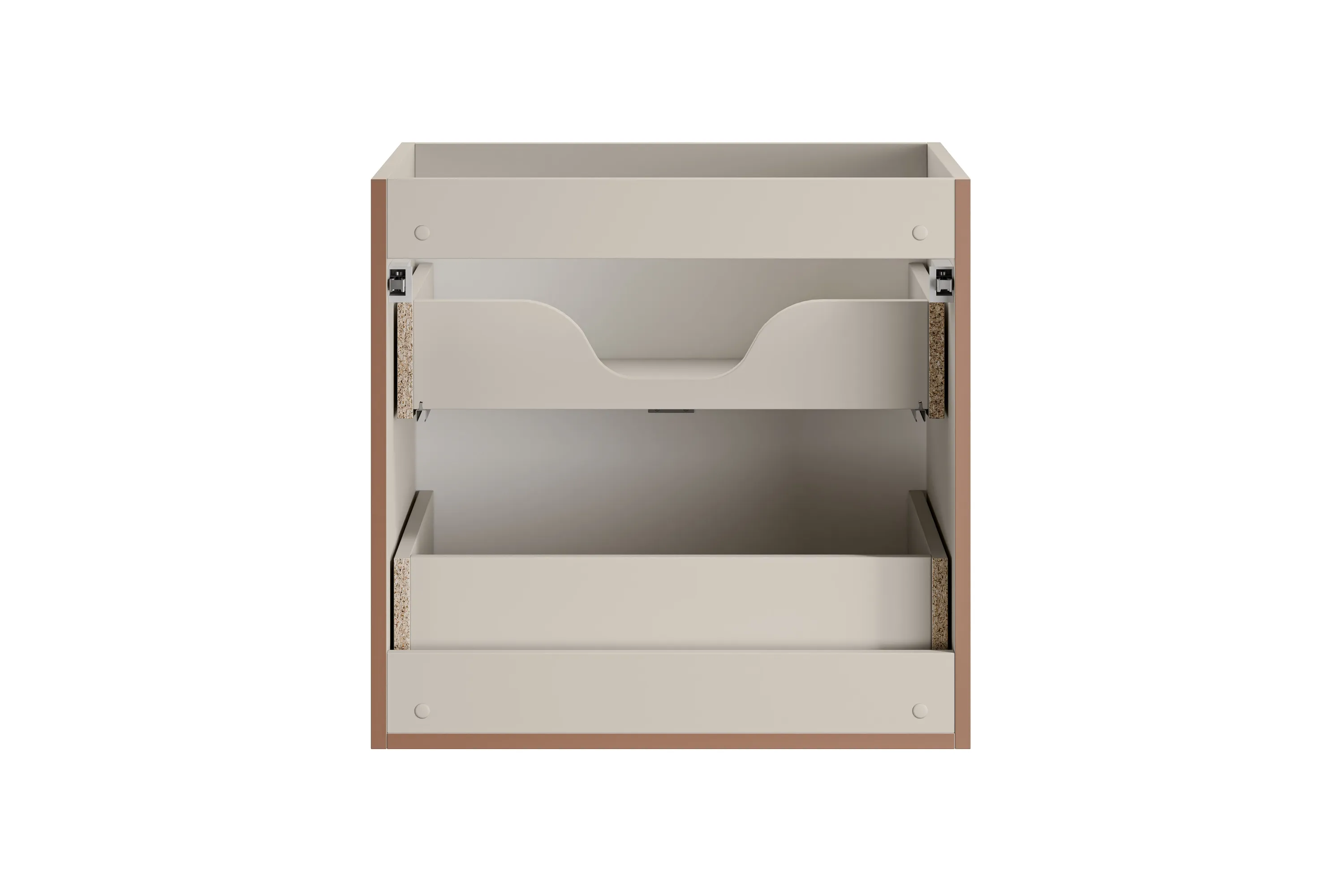 Pakabinama vonios spintelė su stalviršiumi 812B BELI CASHMERE