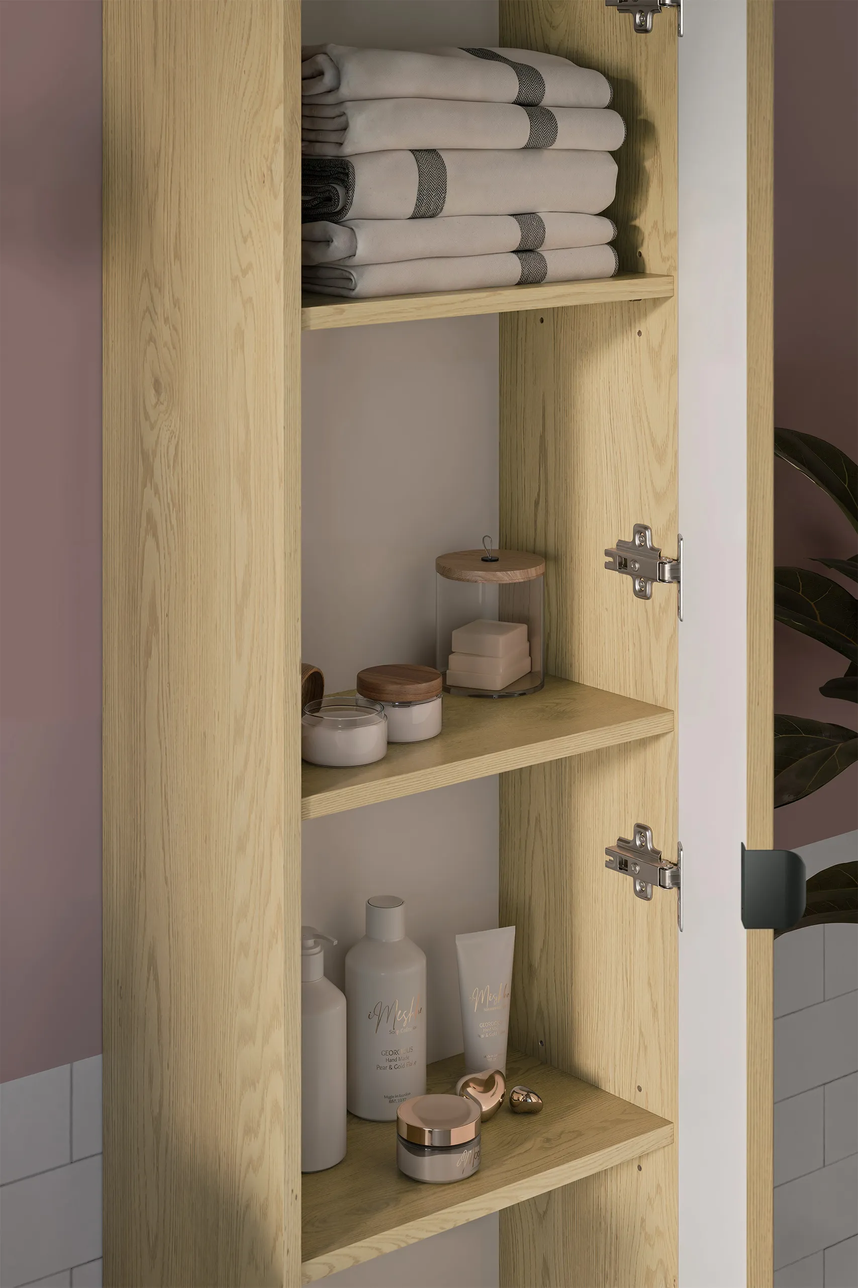 Vonios komplektas OVAL CREMO 100