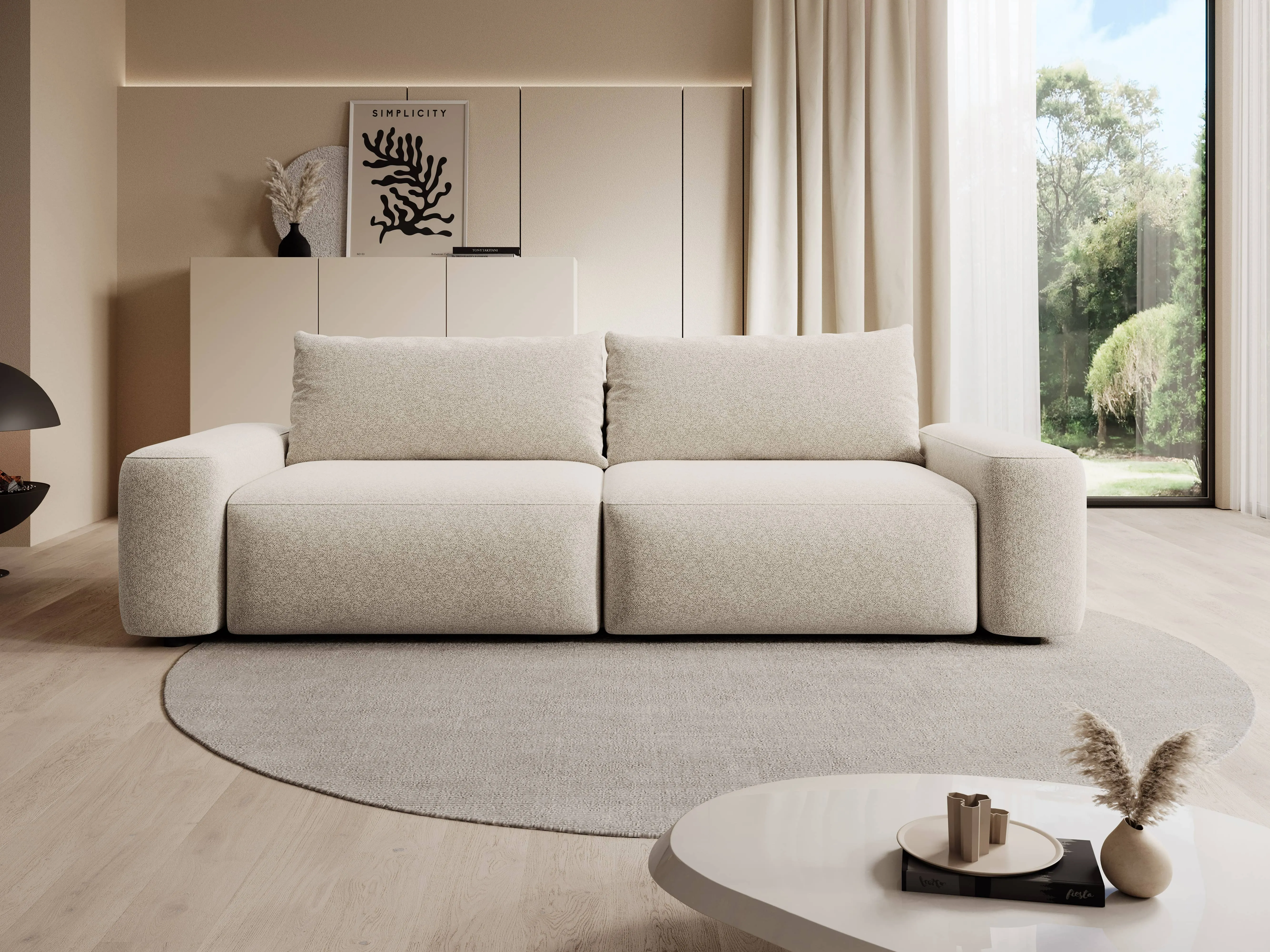 Sofa LOOPI, 257x105x87 cm