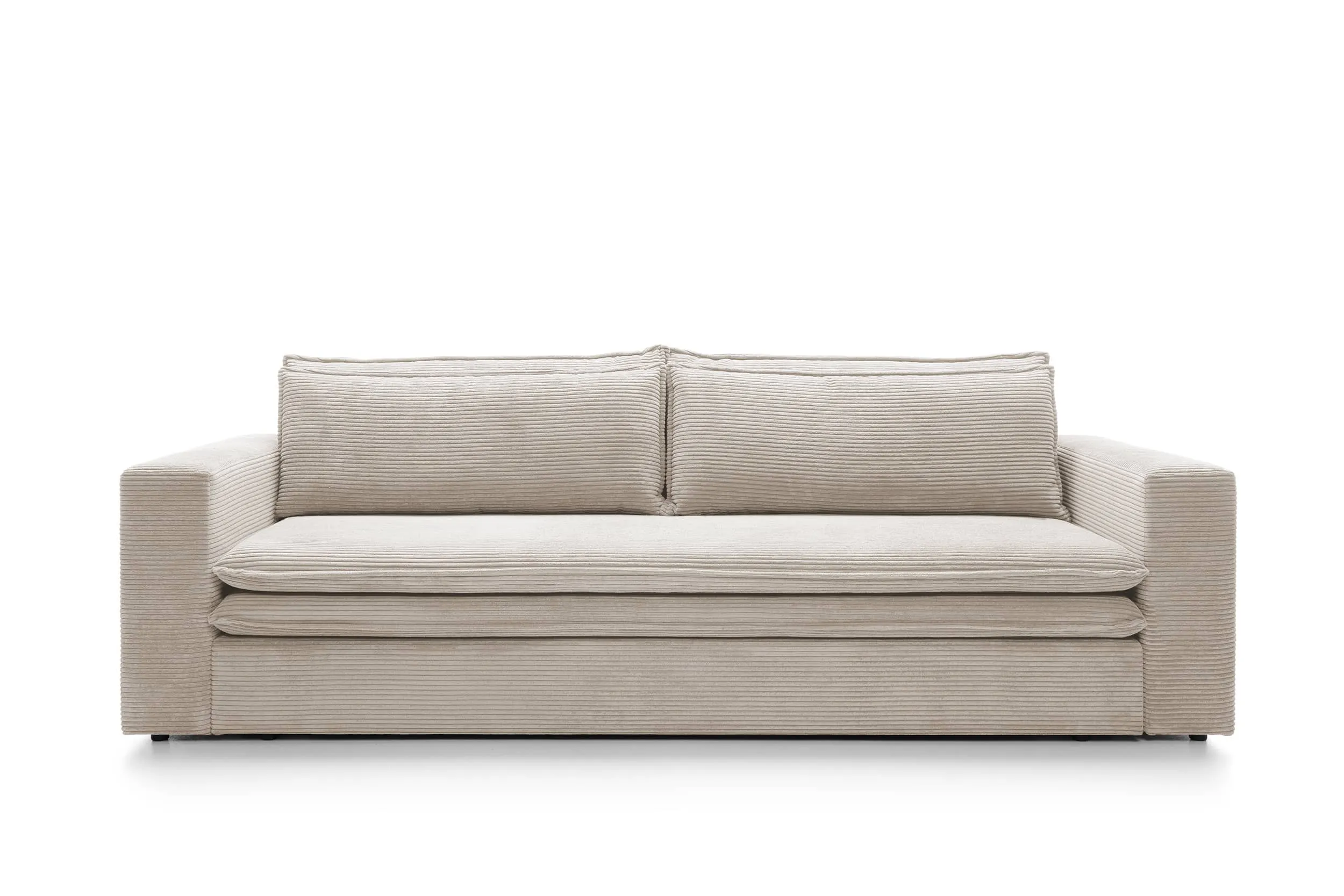 Sofa TILIO, smėlio, 244x95x82 cm