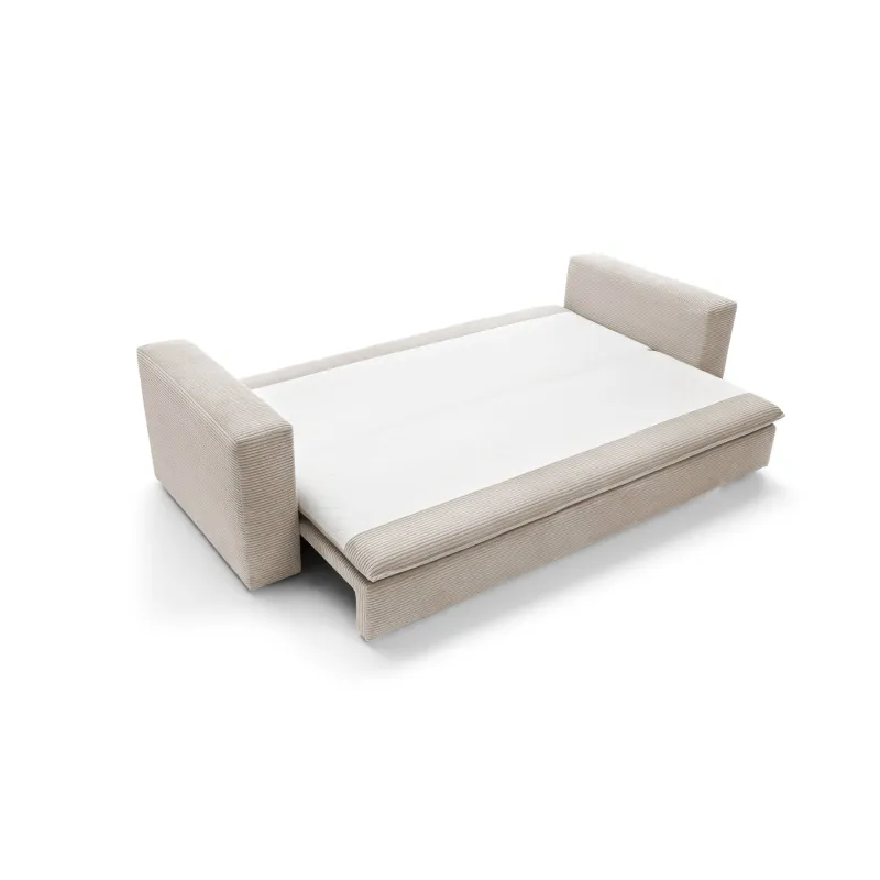 Sofa TILIO, smėlio, 244x95x82 cm