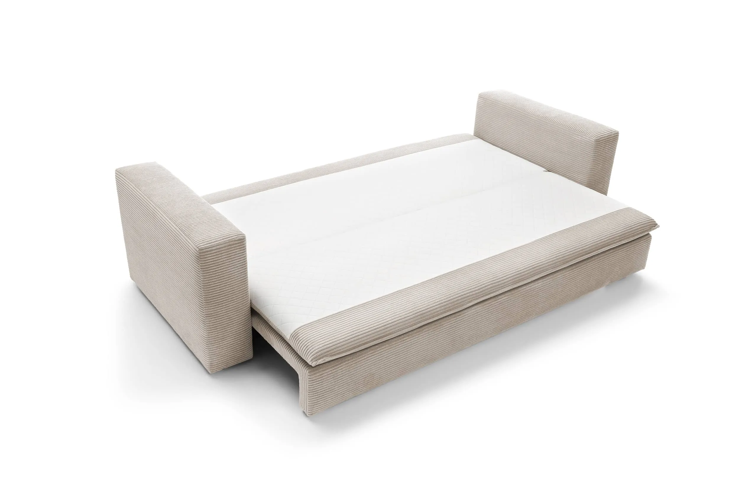 Sofa TILIO, smėlio, 244x95x82 cm