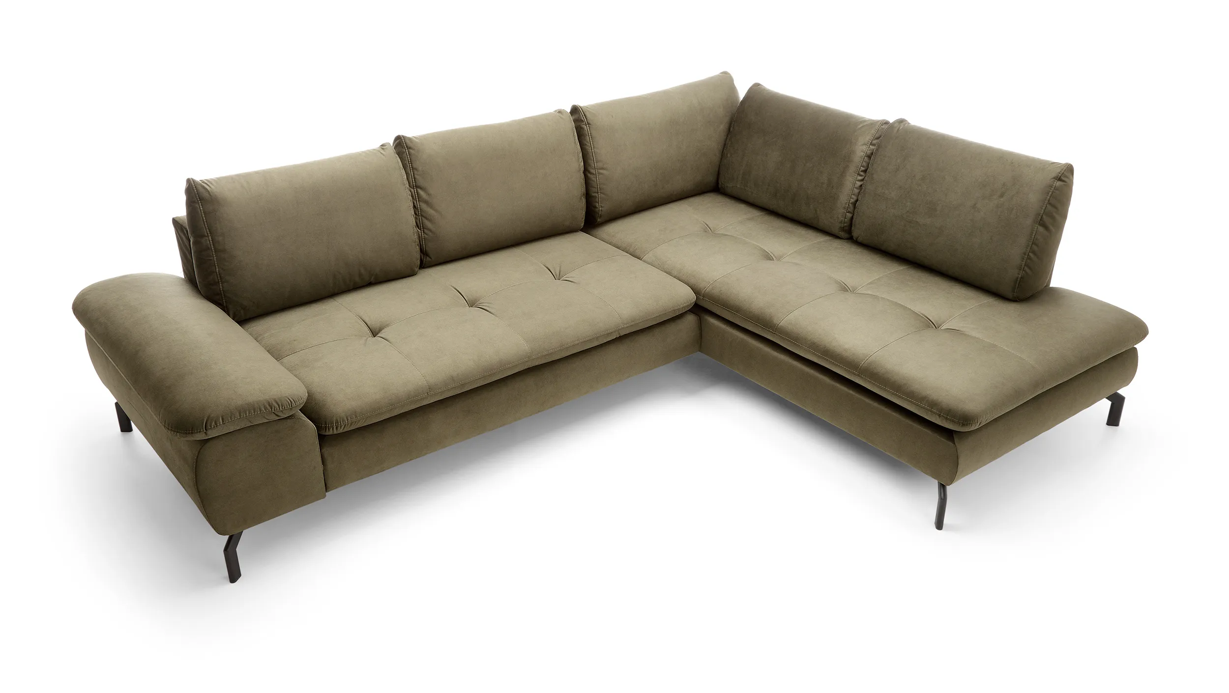 Minkštas kampas VESPO L, kairinis/dešinis, 271x206x82 cm