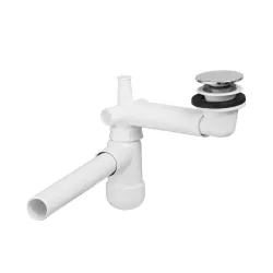 Pastatoma vonios spintelė su praustuvu 822 FIJI WHITE