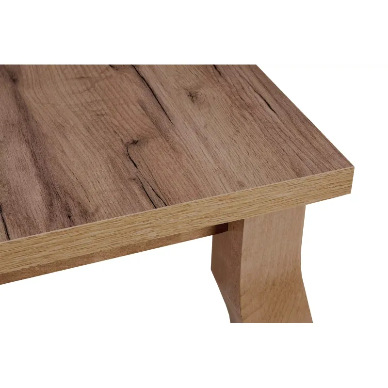 Stalas CABI, ąžuolo, išskleidžiamas, 150-190x80x76,5 cm