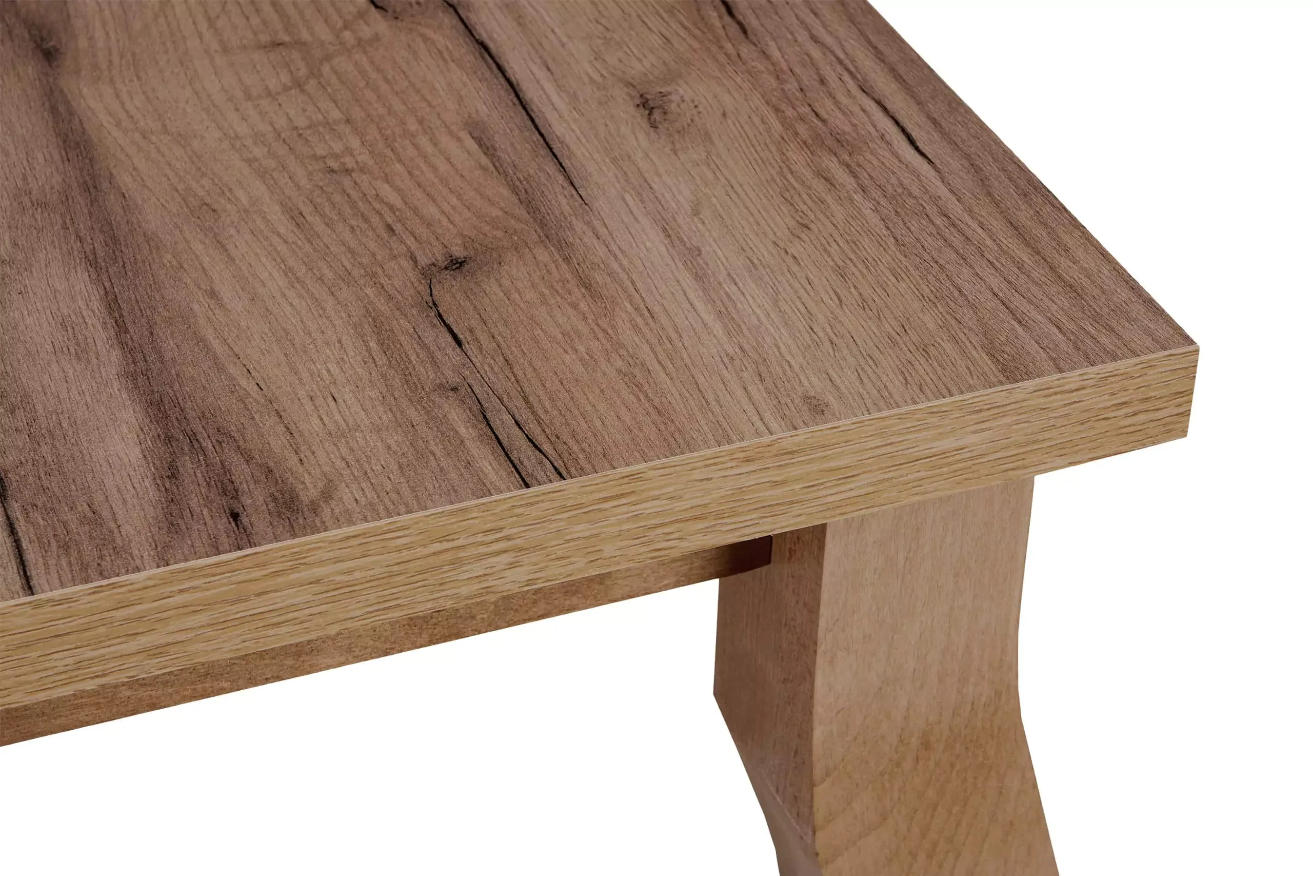 Stalas CABI, ąžuolo, išskleidžiamas, 150-190x80x76,5 cm