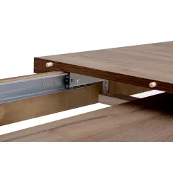 Stalas CABI, ąžuolo, išskleidžiamas, 150-190x80x76,5 cm