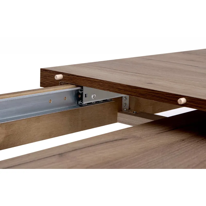 Stalas CABI, ąžuolo, išskleidžiamas, 150-190x80x76,5 cm