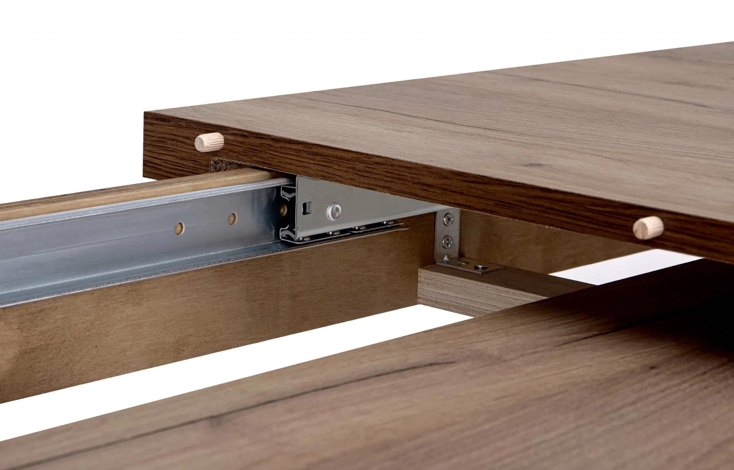 Stalas CABI, ąžuolo, išskleidžiamas, 150-190x80x76,5 cm