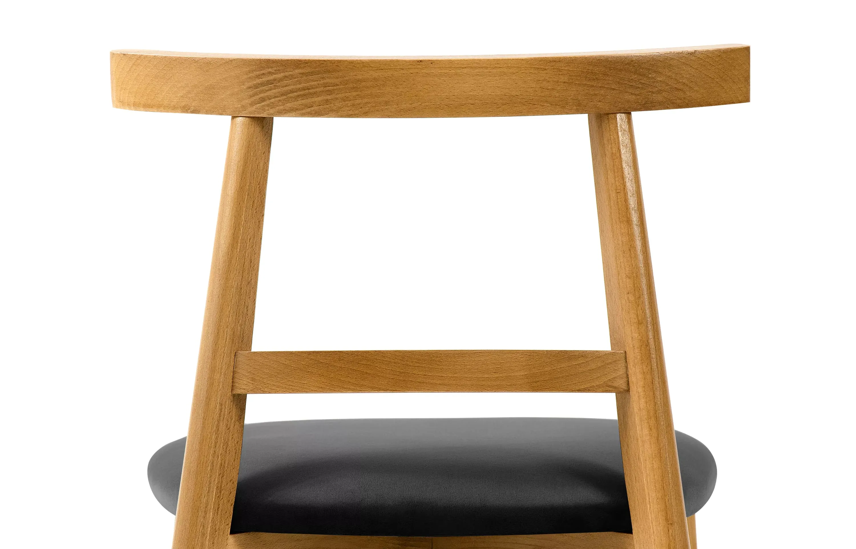 Kėdė LILIE, grafito/šviesaus ąžuolo, 47x45x76,5 cm