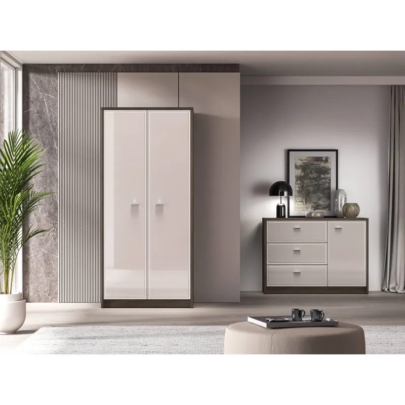 Dvidurė spinta AVANTI, 89x52x195 cm