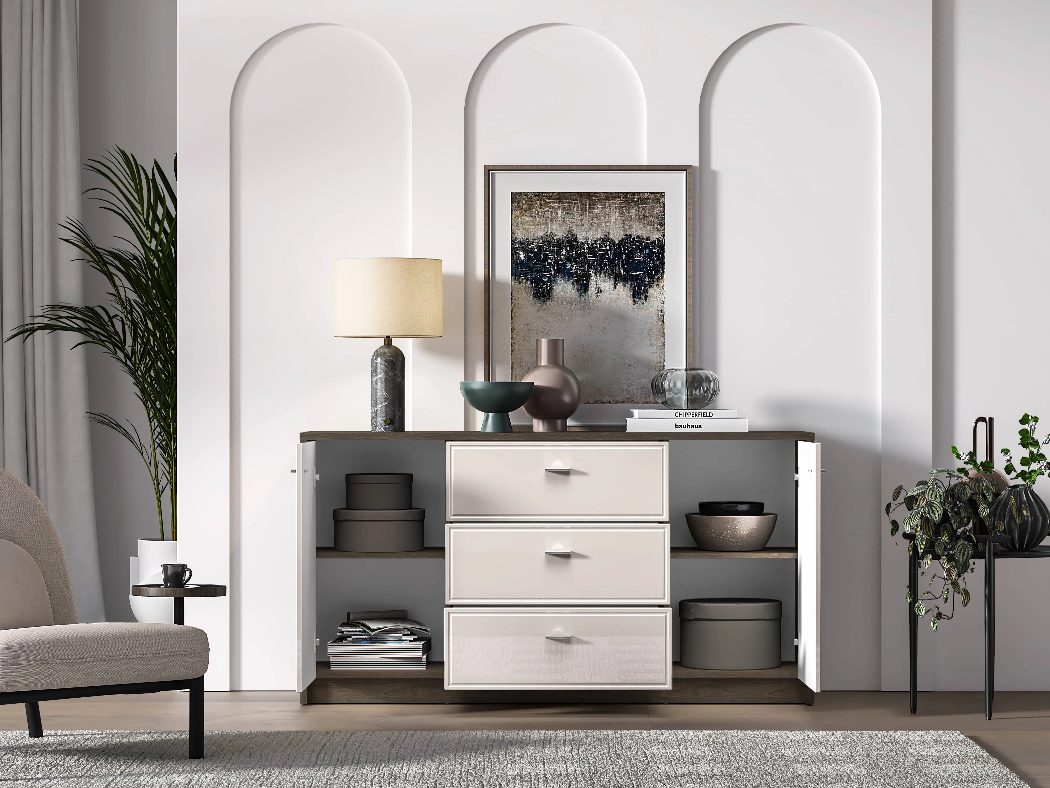 Komoda AVANTI, 160x40x85 cm