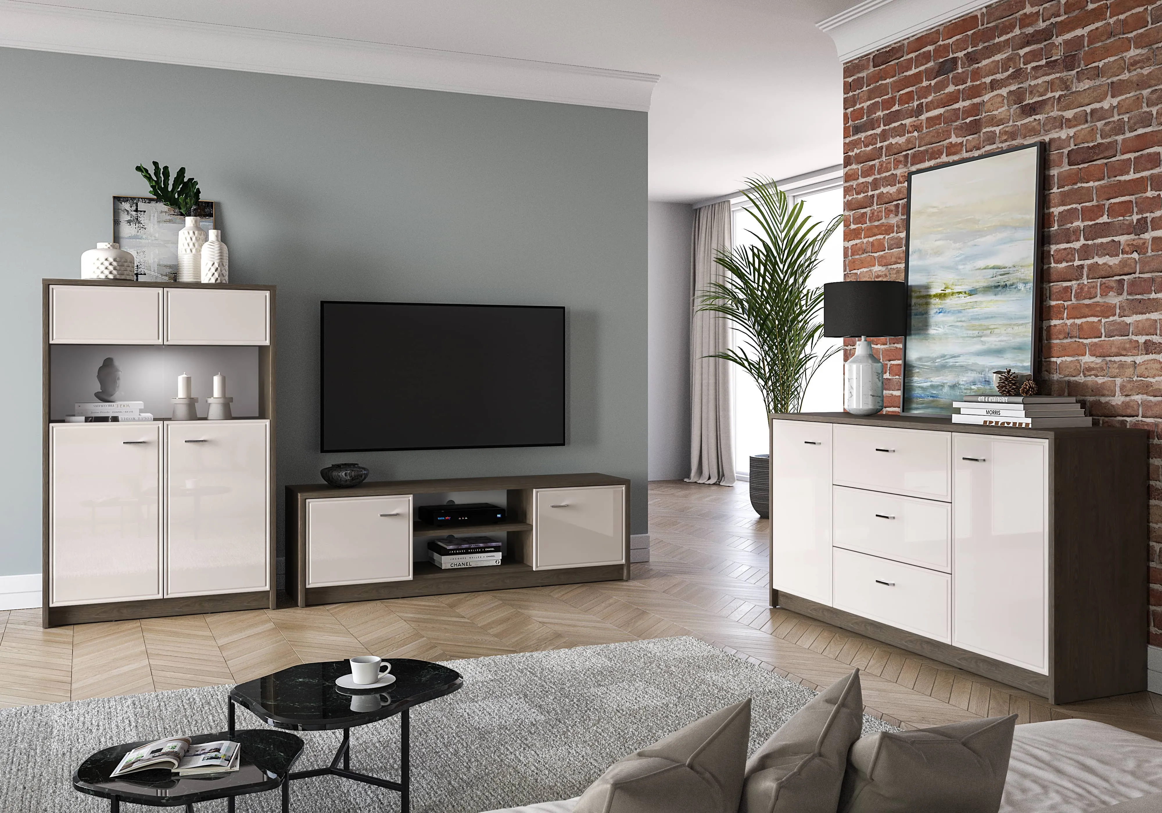 Komoda AVANTI, 160x40x85 cm