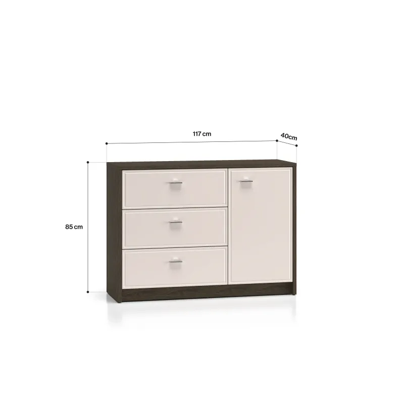 Komoda AVANTI, 117x40x85 cm