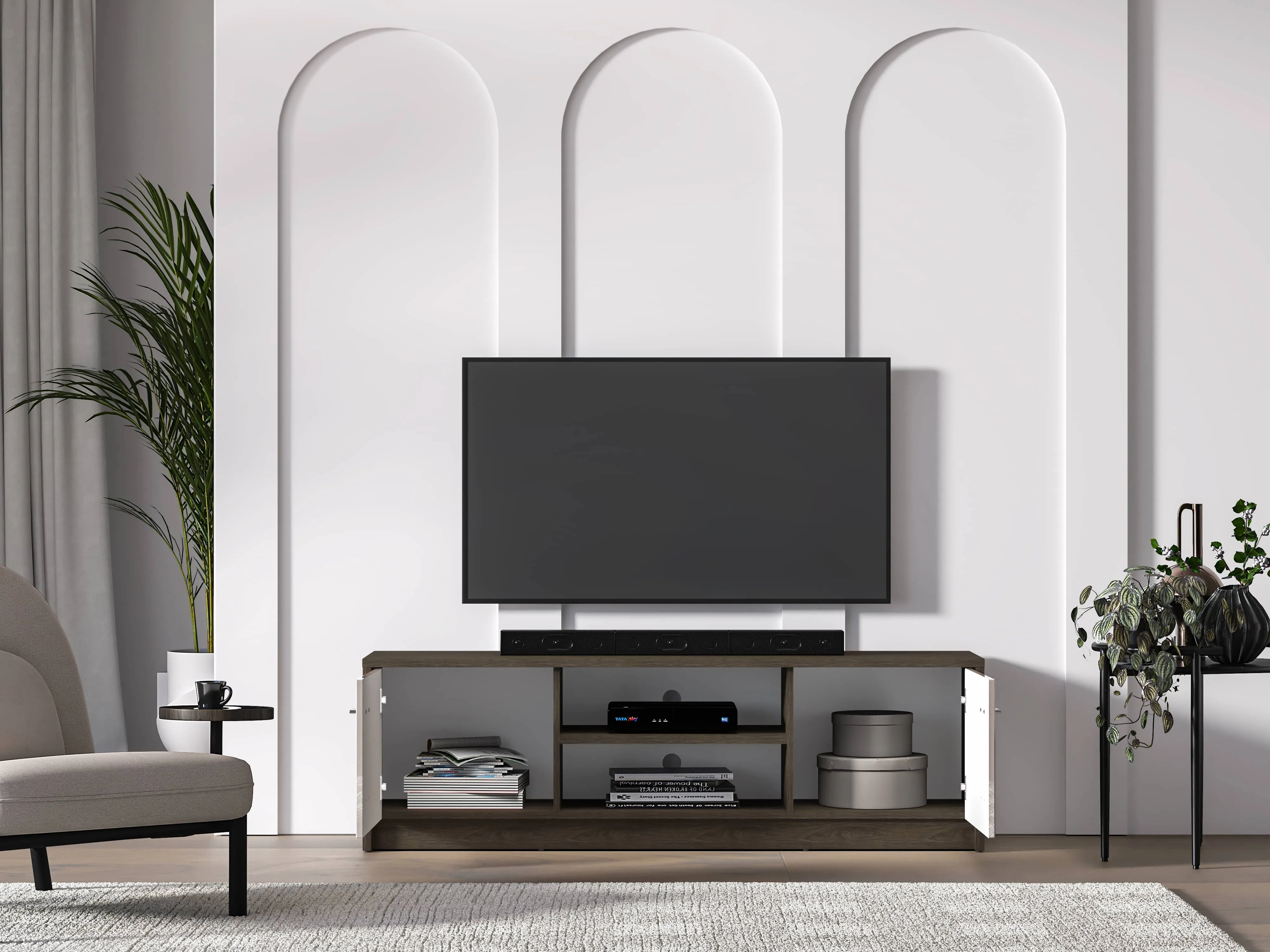 TV staliukas AVANTI, 160x40x50 cm