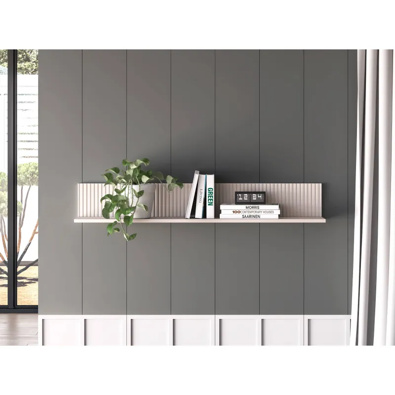 Pakabinama sieninė lentyna DUNE, 120x20x18 cm