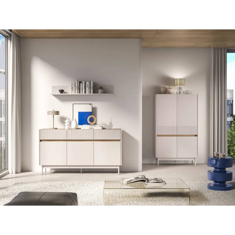 Pakabinama sieninė lentyna DUNE, 120x20x18 cm