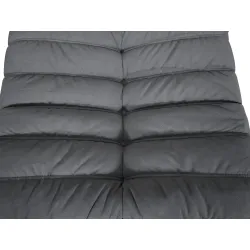 Pufas NUA, pilkas, 86x80x40 cm