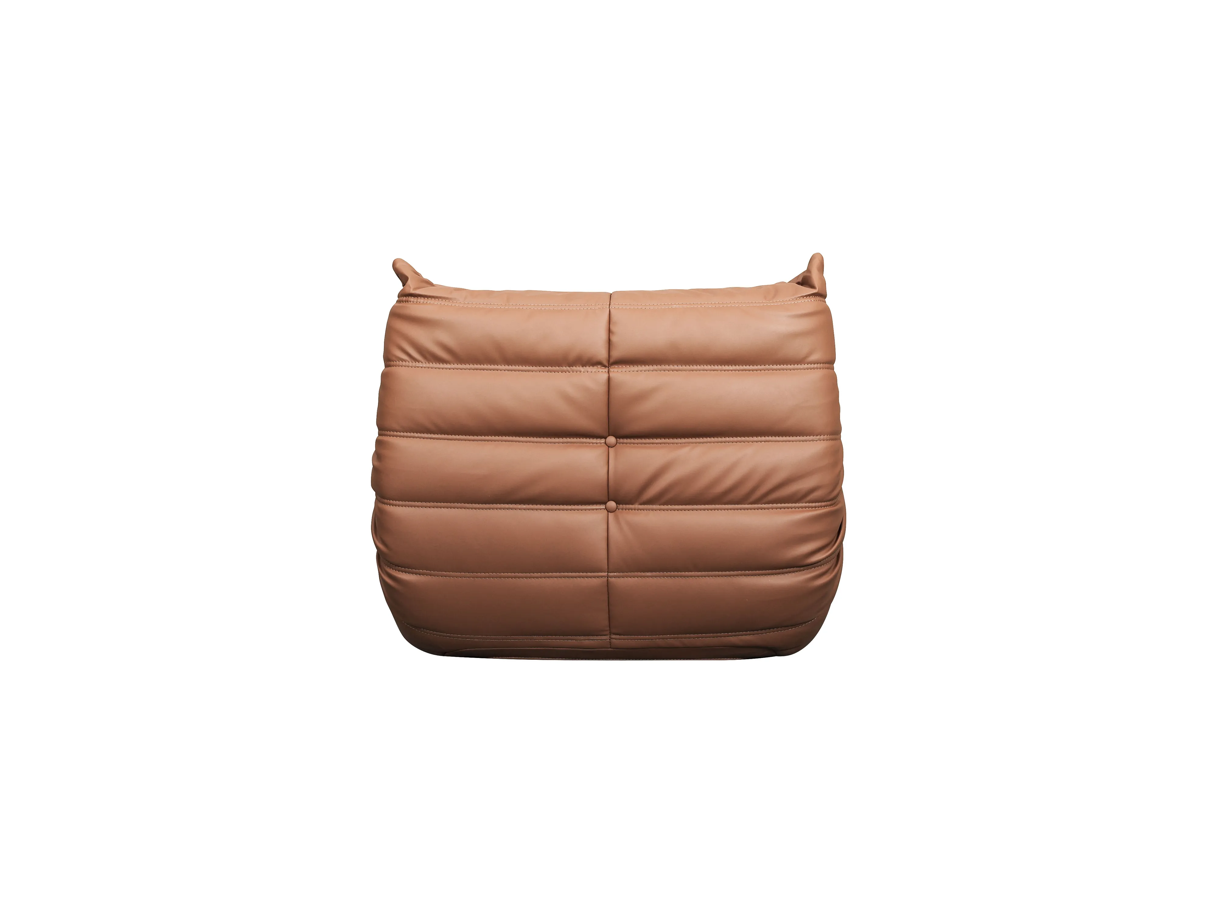 Fotelis NUA, rudas, 87x102x70 cm